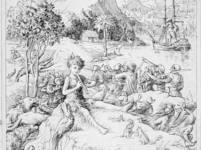 la rencontre entre peter pan et clochette
