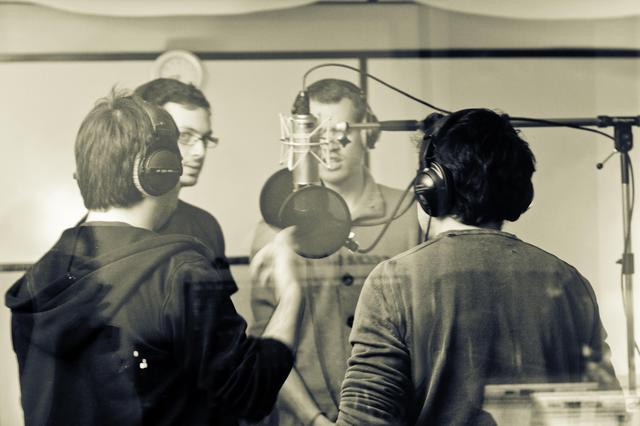 En studio