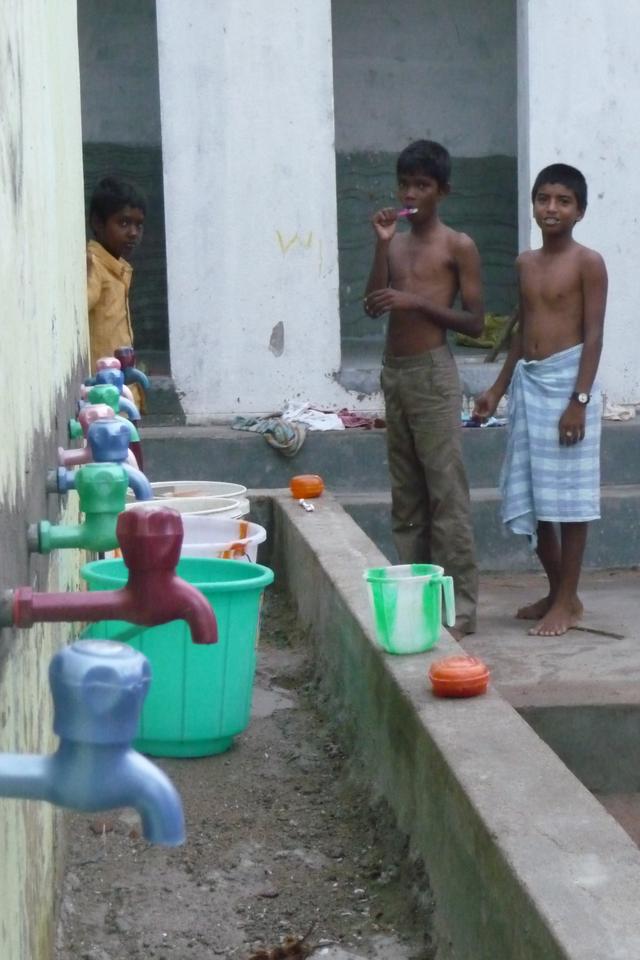 La salle de bain des garçons