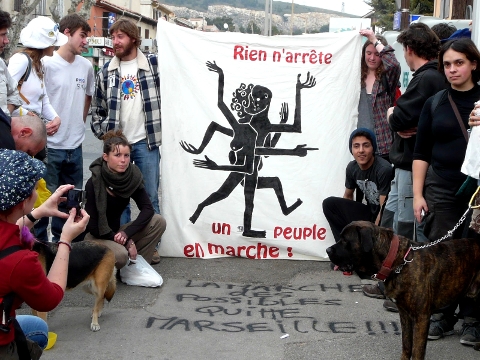 Le départ de Marseille