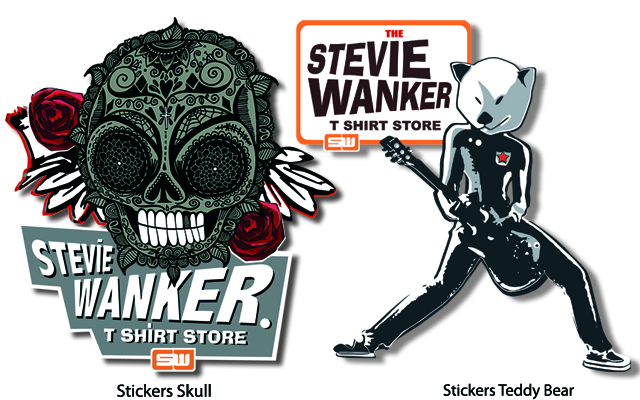 stikers stevie wanker