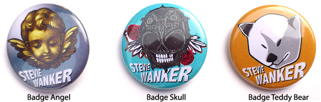 badge stevie wanker