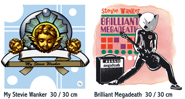 print stevie wanker