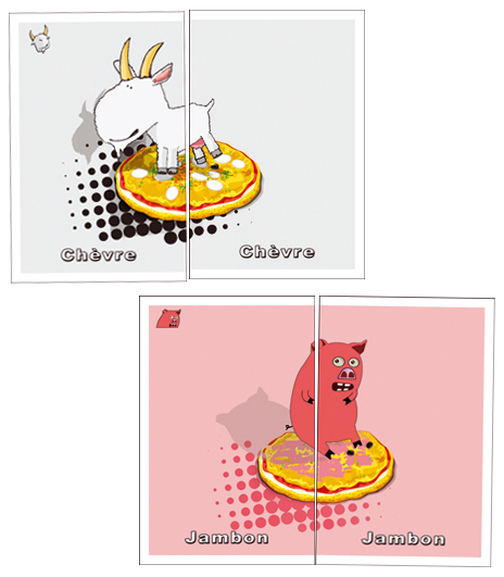 fromage et jambon 