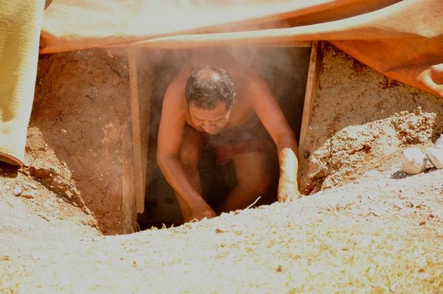 temazcal ou maison de vapeur
