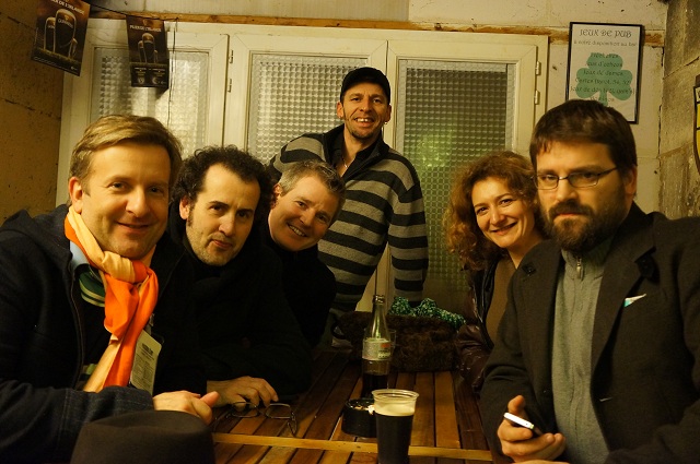 L'équipe de la Revue Dessinée au complet, Angoulême 2013