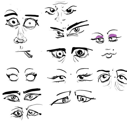 Cartoon Character Eyes