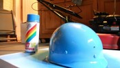 Premier casque bleu! Premier casque bleu!