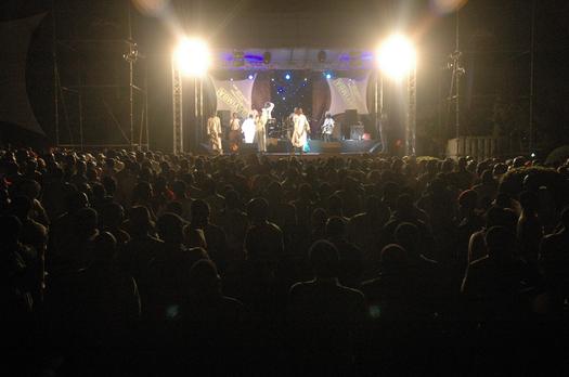 Crowds at the Bayimba International Festival of the Arts in Mbarara 2010