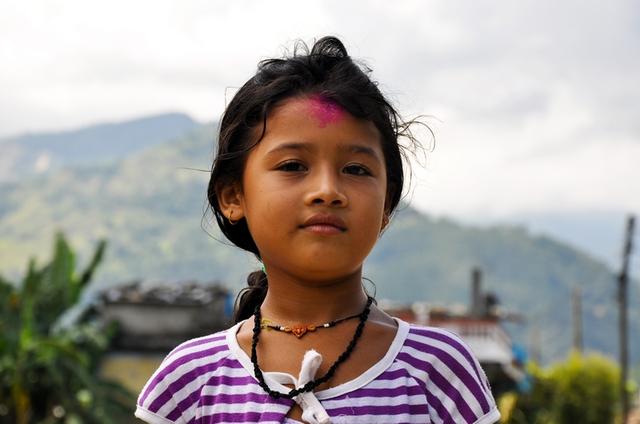 Pokhara, Népal.