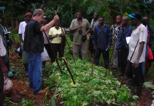 Les membres de la coopérative en formation
