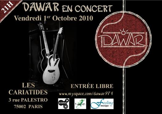 Concert DAWAR aux CARIATIDES !
