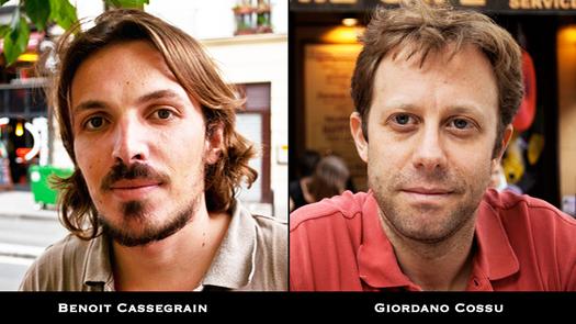 Giordano Cossu et Benoit Cassegrain Giordano Cossu et Benoit Cassegrain